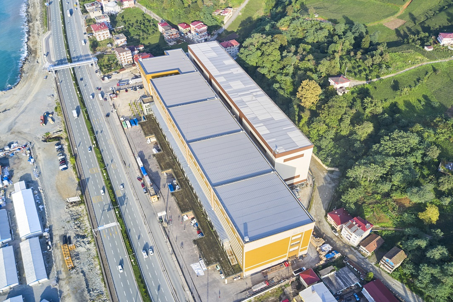 Rize Çay Paketleme Fabrikası İnşaatı